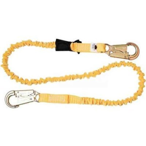 Werner Ladder - Fall Protection Werner SoftCoil Lanyard, 6'L, Snaphooks C351100